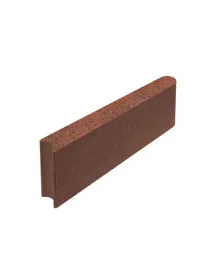 Бордюр 500x200x80 — полный прокрас · БРШ.50.20.8 Гранит Красный