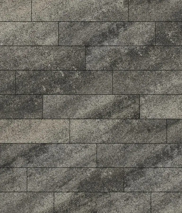 Прямоугольник 400x100 Листопад гранит Антрацит