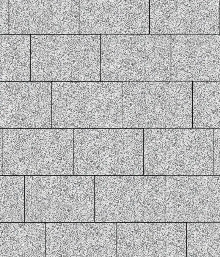 Прямоугольник 750x500 Стоунмикс Белый с чёрным