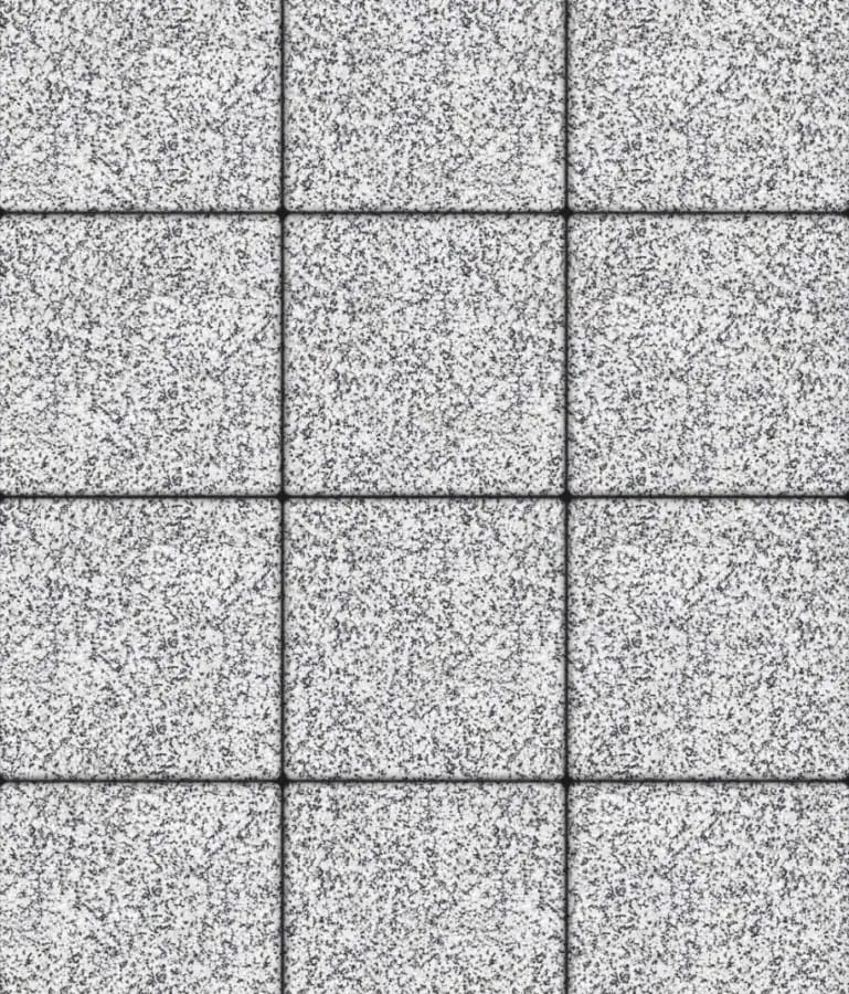 Квадрат 300x300 · Б.1.К Стоунмикс Белый с чёрным
