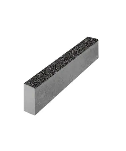 Бордюр 1000x200x80 — неполный прокрас Гранит Черный