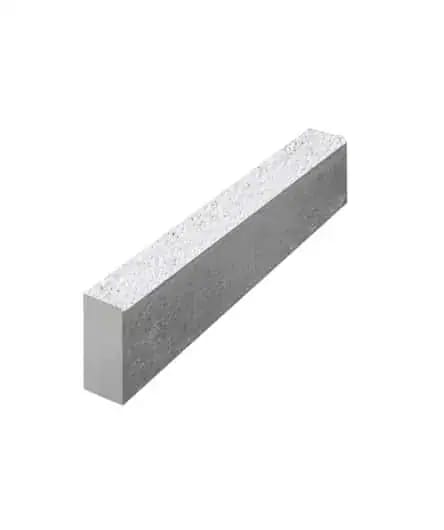 Бордюр 1000x200x80 — полный прокрас Стоунмикс Белый