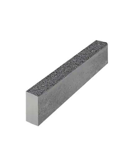 Бордюр 1000x200x80 — неполный прокрас Гранит Серый
