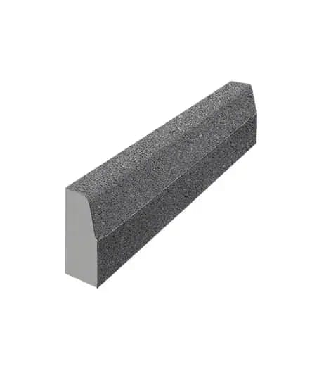 Бордюр 1000x300x150 — неполный прокрас Гранит Серый