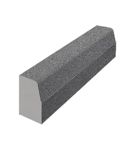Бордюр 1000x450x180 — неполный прокрас Серый