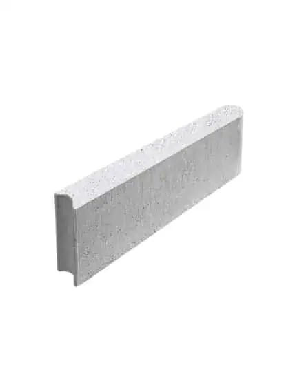 Бордюр 500x200x80 — неполный прокрас · БРШ.50.20.8 Белый