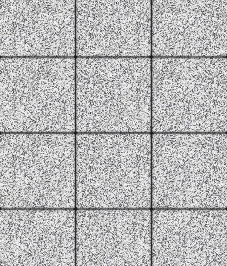 Квадрат 300x300 · В.1.К Стоунмикс Белый с чёрным
