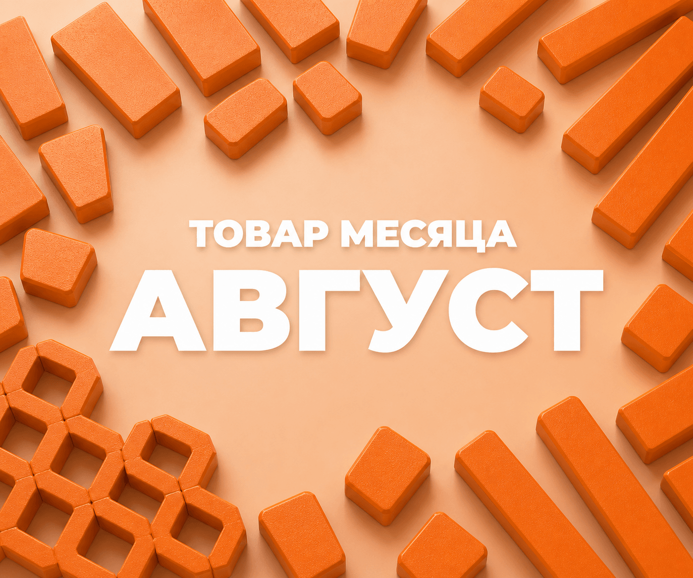 Товар месяца — август: тротуарная плитка BRAER
