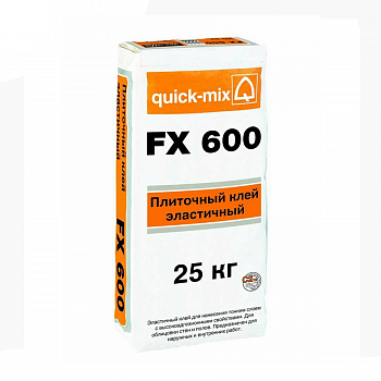 Клей для плитки Quick Mix FX 600 - 72340